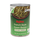 Hy-Vee No Salt Added French Style Green Beans