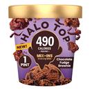 Halo Top Chocolate Fudge Brownie Light Ice Cream Pint
