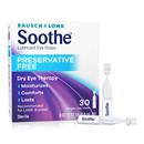 Soothe Preservative Free Lubricant Eye Drops, Long-Lasting Dry Eye Relief, Moisturizing & Comforting, Suitable for Sensitive Eyes