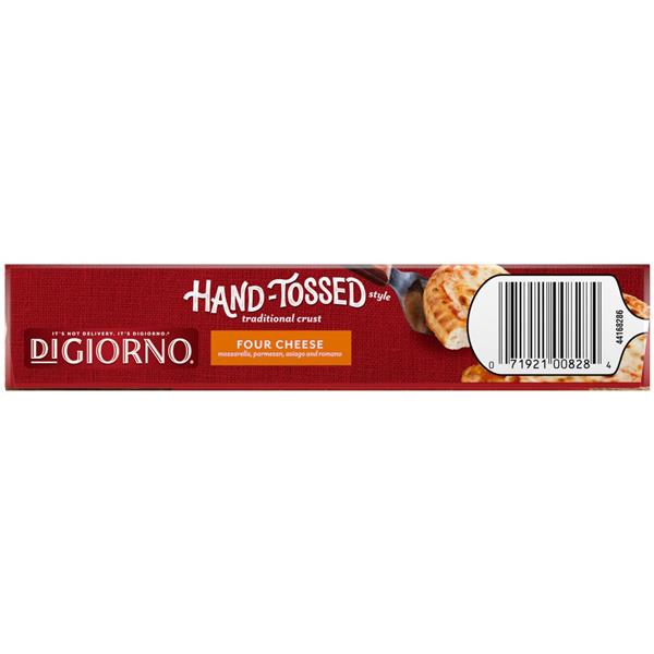 DiGiorno Four Cheese Frozen Personal Pizza on a Hand-Tossed Style