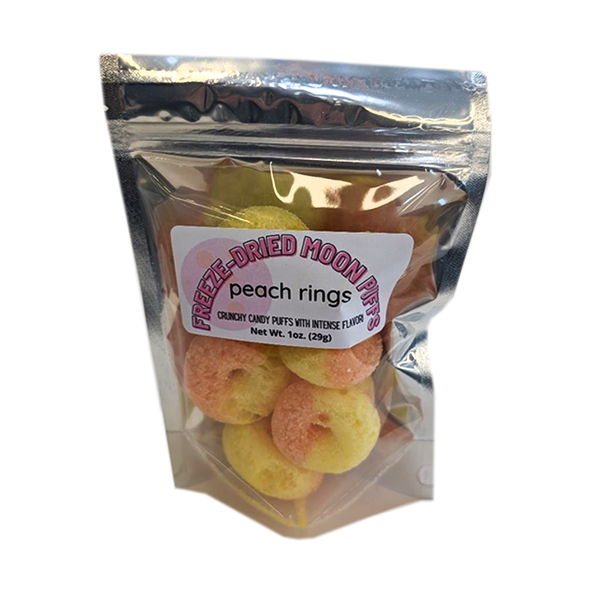 Freeze-Dried Moon Puffs Peach Rings | Hy-Vee Aisles Online Grocery Shopping