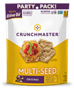 Crunchmaster Party Pack Multi-Seed Original Crunchy Baked Rice Crackers