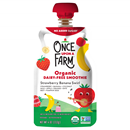 Once Upon a Farm Strawberry Banana Swirl Dairy Free Smoothie