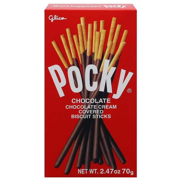 ウィッグ・エクステ pocky Pocky Chocolate Cream Covered Biscuit Sticks | Hy-Vee Aisles