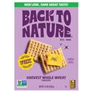 Back to Nature Crackers, Harvest Whole Wheat