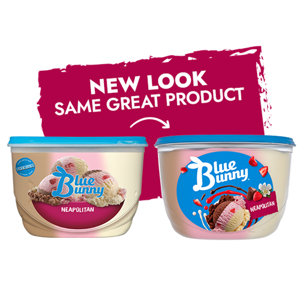 Blue Bunny Premium Neapolitan Frozen Dessert | Hy-Vee Aisles
