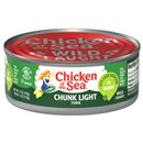 Chicken of the Sea 50% Less Sodium Chunk Light Tuna in Water