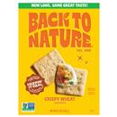 Back to Nature Crackers, Crispy Wheat
