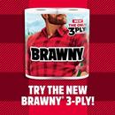 Brawny Tear-A-Square Paper Towels, Triple Rolls