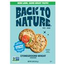 Back to Nature Crackers, Stoneground Wheat