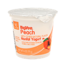 Hy-Vee Light Peach Nonfat Yogurt