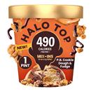 Halo Top P.B. Cookie Dough and Fudge Light Ice Cream Pint