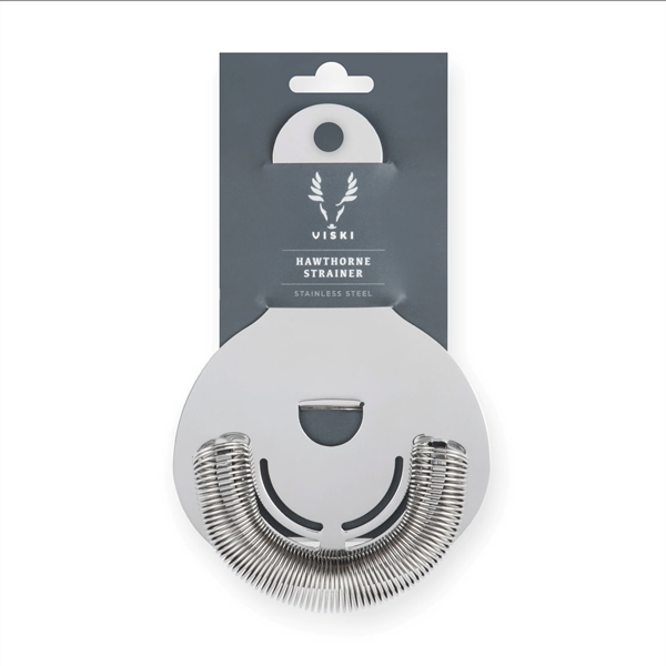 Viski Stainless Steel Hawthorne Cocktail Strainer | Hy-Vee Aisles