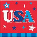 Patriotic Proud Beverage Napkins