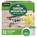 Green Mountain Coffee Roasters French Vanilla Keurig Single-Serve K-Cup pods, Light Roast Coffee, 12 Count