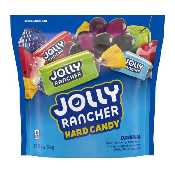 JOLLY RANCHER Assorted Fruit Flavored Hard Candy Resealable Bag
