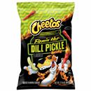 Cheetos Crunchy Cheese Flavored Snacks Flamin' Hot Dill Pickle