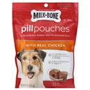 Milk-Bone Dog Treats, With Real Chicken, Pill Pouches