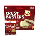 Hy-Vee Crust Busters Peanut Butter & Strawberry Jam, 10Ct