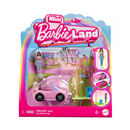 Barbie Mini BarbieLand Doll & Vehicle Set with 1.5" Doll & Convertible Car - 3pc