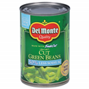 Del Monte 50% Less Sodium Cut Green Beans