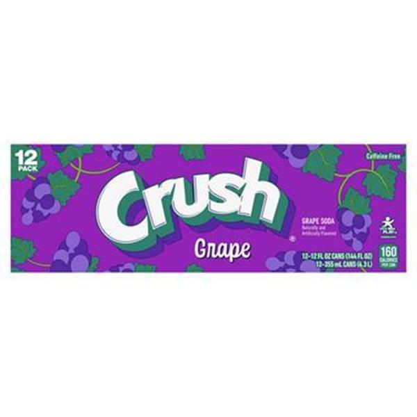 Crush Grape Soda 12Pk | Hy-Vee Aisles Online Grocery Shopping
