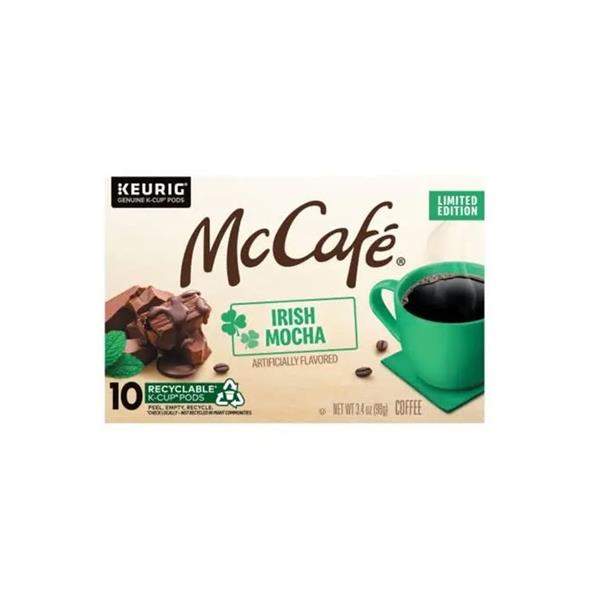 McCafe, Irish Mocha Light Roast K-Cup Coffee Pods, 10 Count | Hy