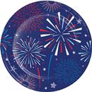 Patriotic Party Dinner Plate