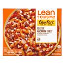 Lean Cuisine Frozen Meal Classic Macaroni and Beef, Comfort Cravings Microwave Meal, Pasta Dinner with Cheese, Frozen Dinner for One