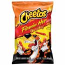 Cheetos Cheese Flavored Snacks, Crunchy, Flamin' Hot Flavored