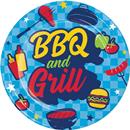 Summer BBQ Dinner Plate