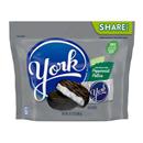 YORK Dark Chocolate Peppermint Patties, Candy Share Pack