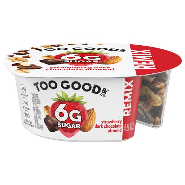 Too Good & Co. REMIX Strawberry Flavored Low Fat Yogurt-Cultured