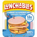 Lunchables Turkey and American Cracker Stackers Snack Kit