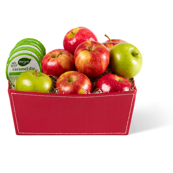 Sweet Harvest Apples With Caramel Gift Basket | Hy-Vee Aisles