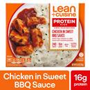 Lean Cuisine Frozen Meal Chicken in Sweet BBQ Sauce, Protein Kick Microwave Meal, Microwave Chicken Dinner, Frozen Dinner for One