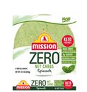 Mission Zero Net Carbs Spinach Soft Taco Tortillas