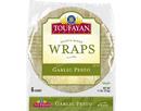 Toufayan Garlic Pesto Wraps, 6Ct