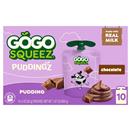 GoGo Squeez Pudding, Chocolate, 10-3 oz Pouches