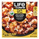 Life Cuisine Meat Lovers Cauliflower Pizza Bowl Carb Conscious Frozen Meal