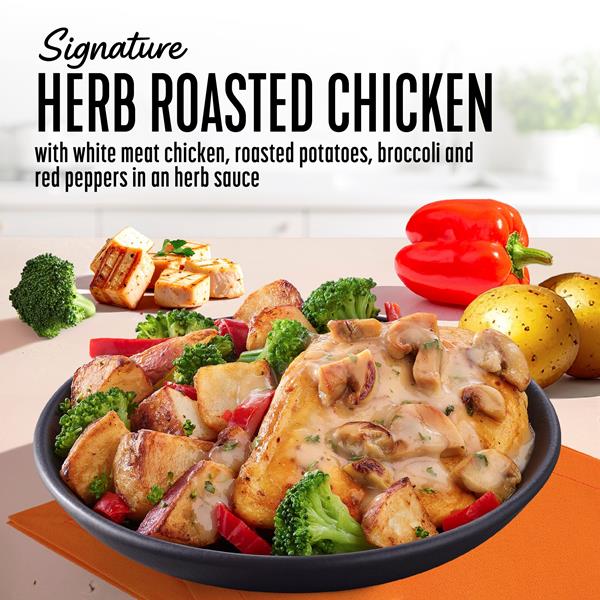 Lean Cuisine Signature Herb Roasted Chicken, Frozen Lunch, Frozen
