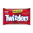TWIZZLERS Twists Strawberry Flavored Licorice Style, Low Fat Candy Big Bag