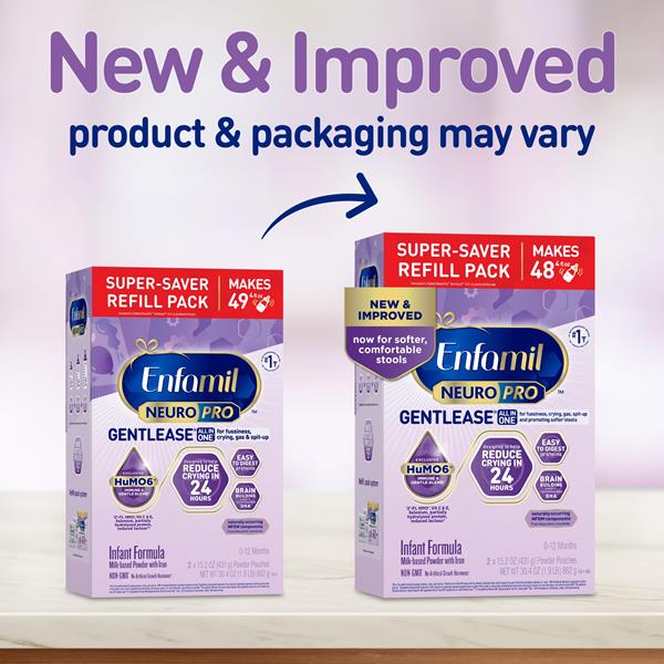 Enfamil NeuroPro Gentlease Infant Formula Brain Building