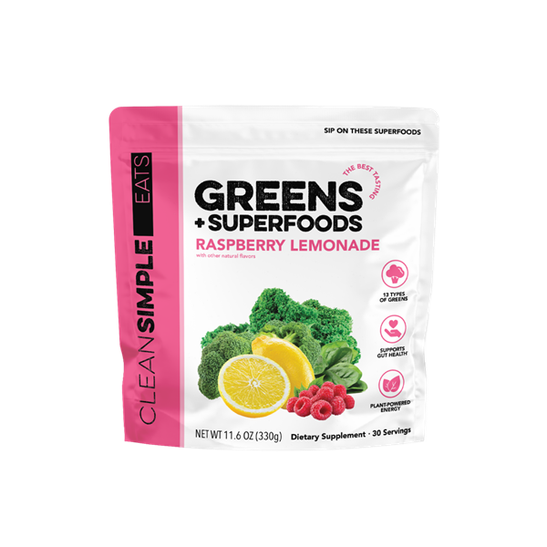 Clean Simple Eats Super Greens Mix, Raspberry Lemonade | Hy-Vee