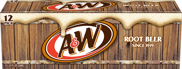 A&W Root Beer 2/12 pack 12oz Cans | Hy-Vee Aisles Online Grocery