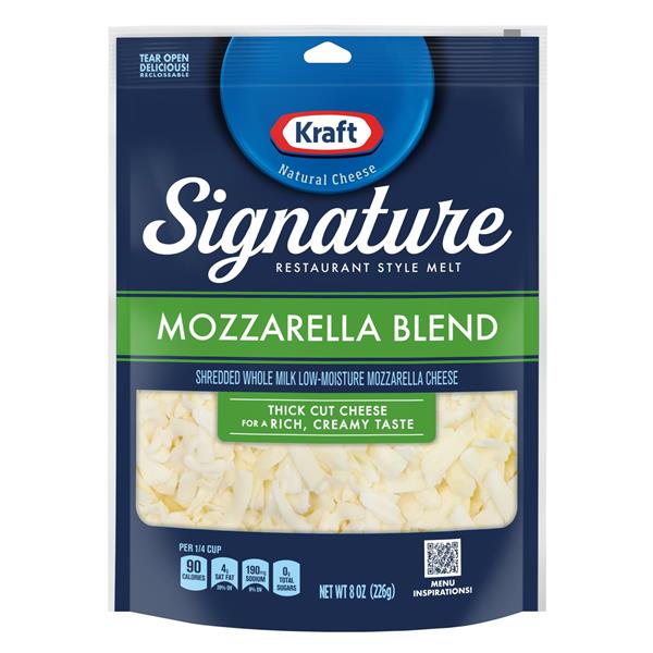 Kraft Signature Shreds Mozzarella Blend | Hy-Vee Aisles Online