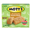 Mott's Banana Streusel Flavor Soft Baked Bars, 6-0.96 oz