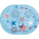 Patriotic Party Oval Platter