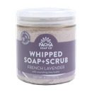 Pacha Soap Co. Whipped Soap + Scrub, French Lavender