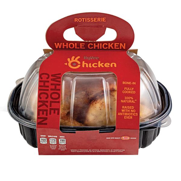 Whole Savory Rotisserie Chicken (Cold) | Hy-Vee Aisles Online Grocery  Shopping